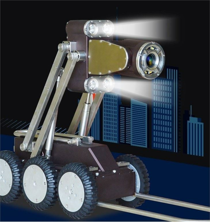 CCTV Pipeline Real-time Inspection Robot
